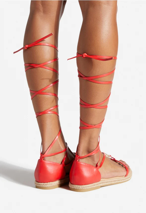 Azima Flat Sandal - Image 4