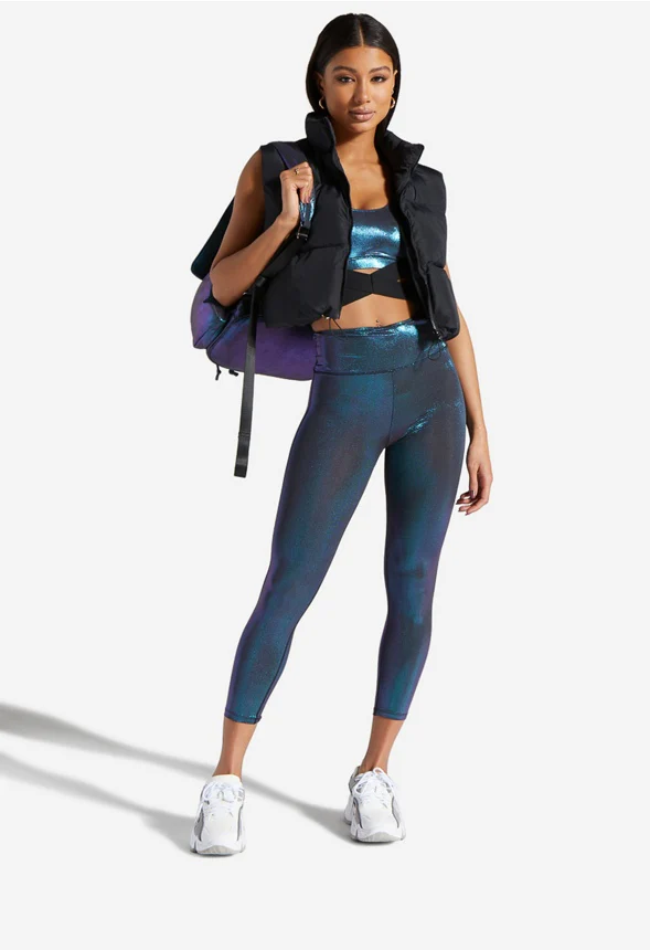 Banding Detail Sport Bra - Image 4