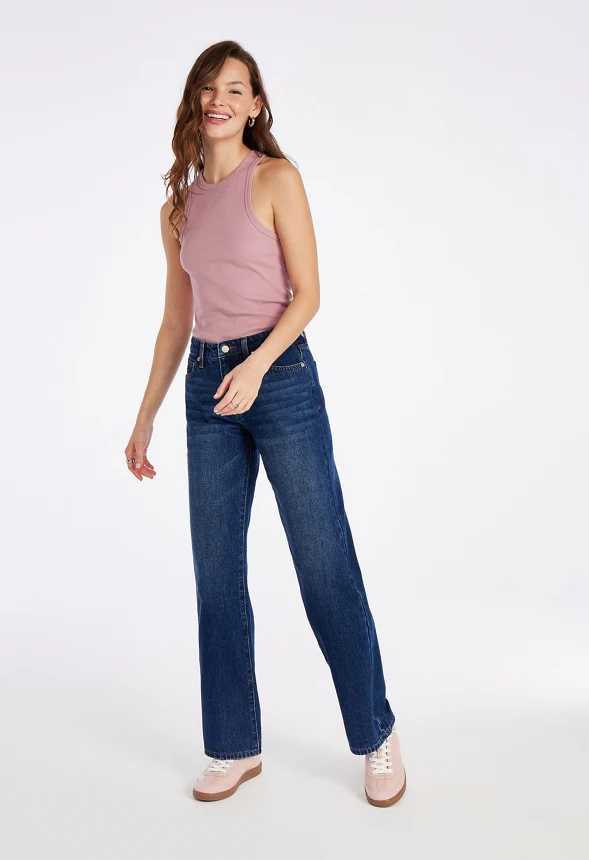 Basic Rib Tank Top - Image 4