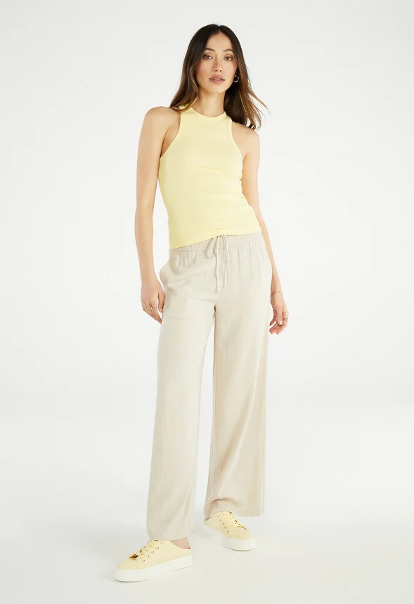Basic Rib Tank Top - Image 4
