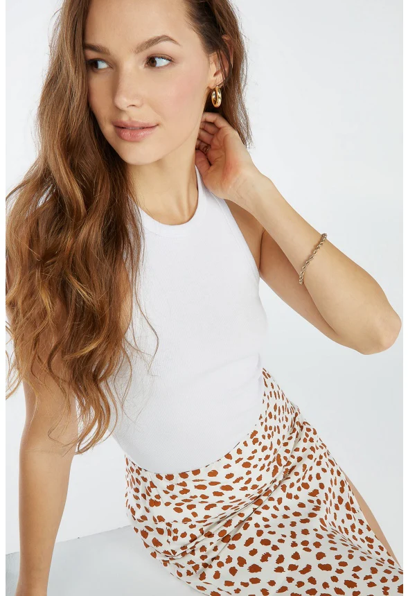 Basic Rib Tank Top - Image 4