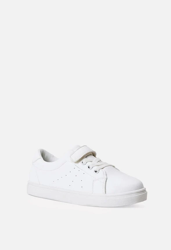 Faux Leather Lace Up Sneaker - Image 3