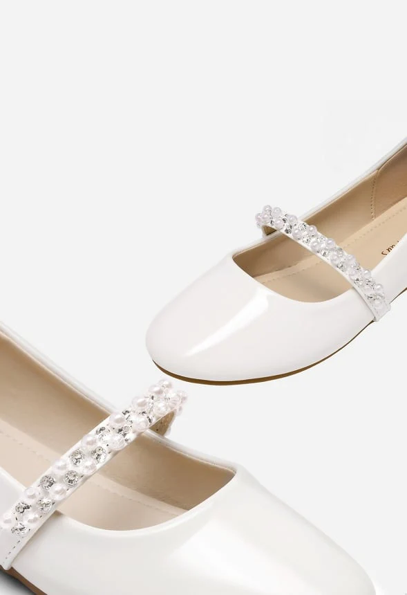 Beaded Strap Flats - Image 4