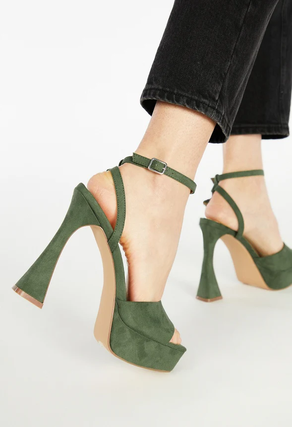 Becky Platform Heeled Sandal - Image 8