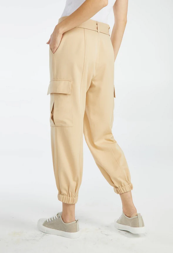 Belted Cargo Pants - Image 3