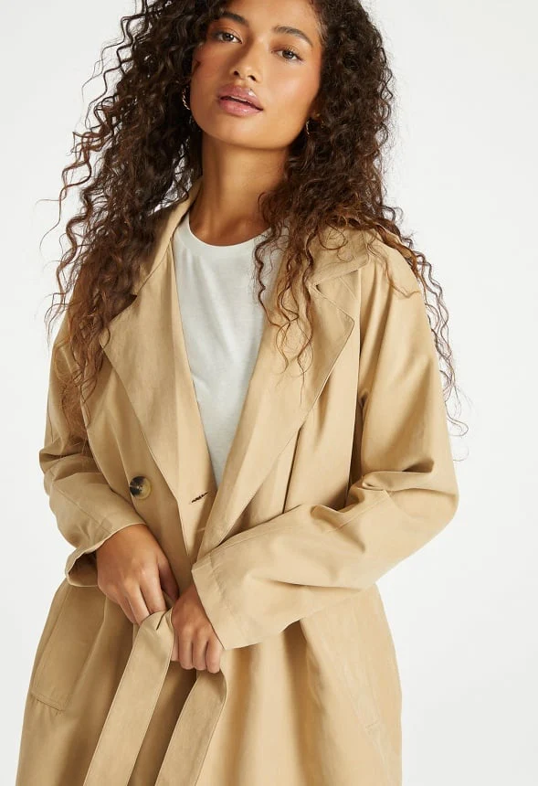 Belted Trench Coat - Image 3