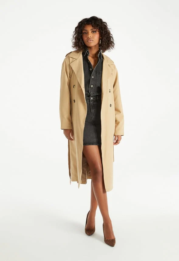 Belted Trench Coat - Image 5