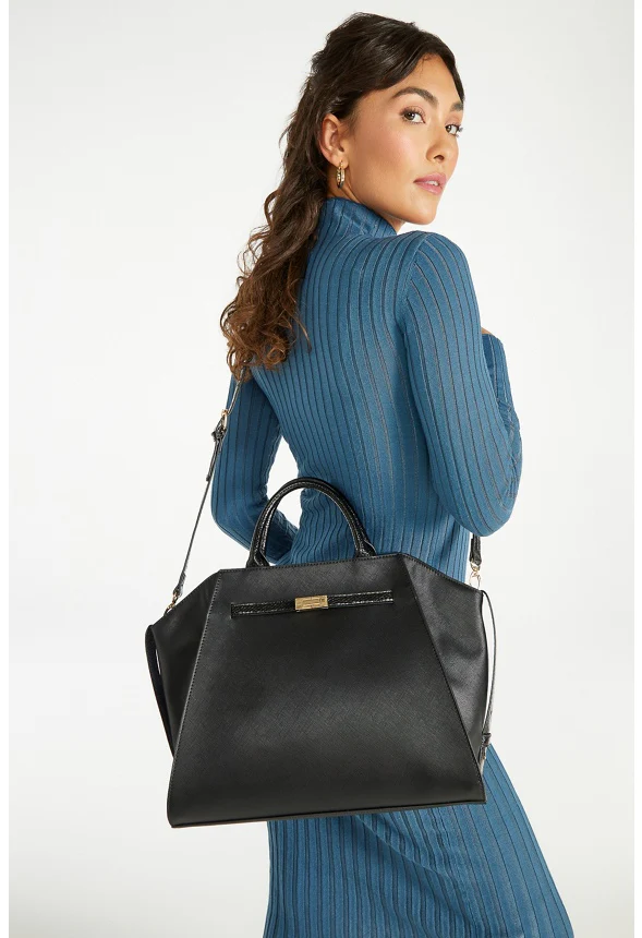 Belted Wing Satchel - Image 2