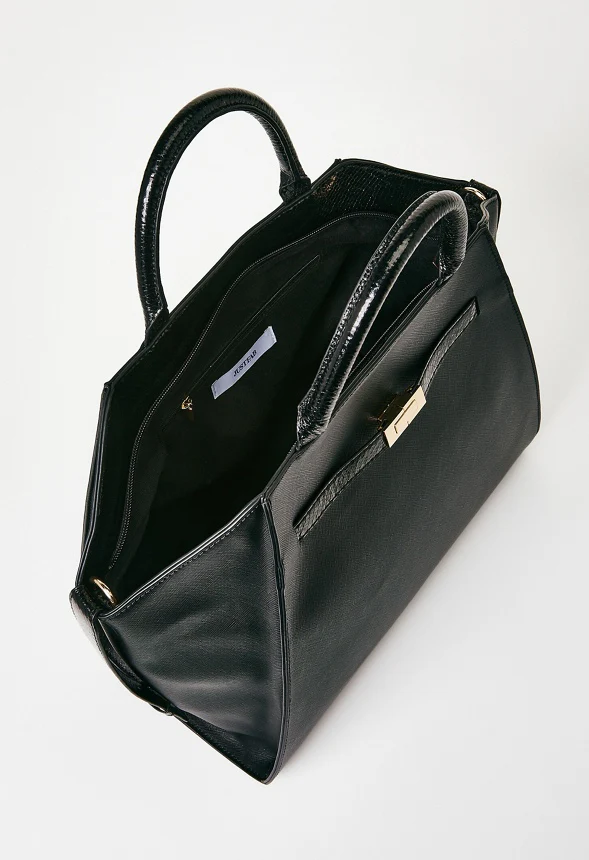 Belted Wing Satchel - Image 6