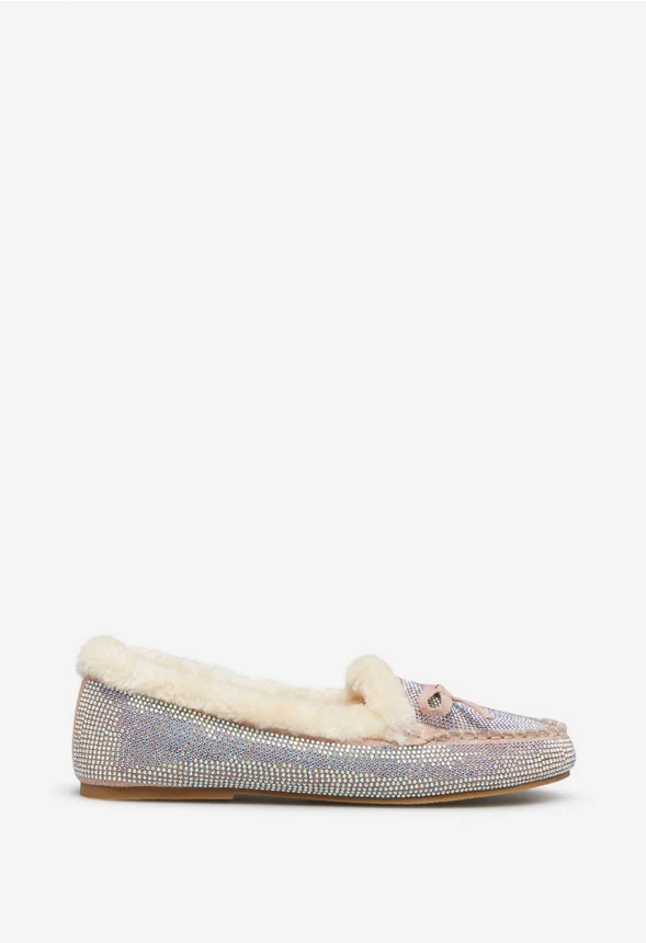 Beverlie Fuzzy Embellished Slipper - Image 3