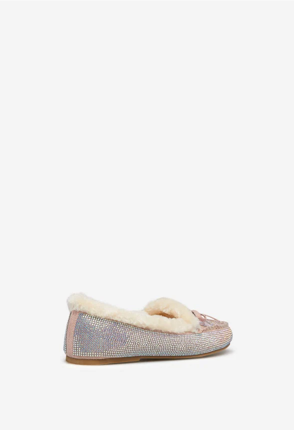 Beverlie Fuzzy Embellished Slipper - Image 4