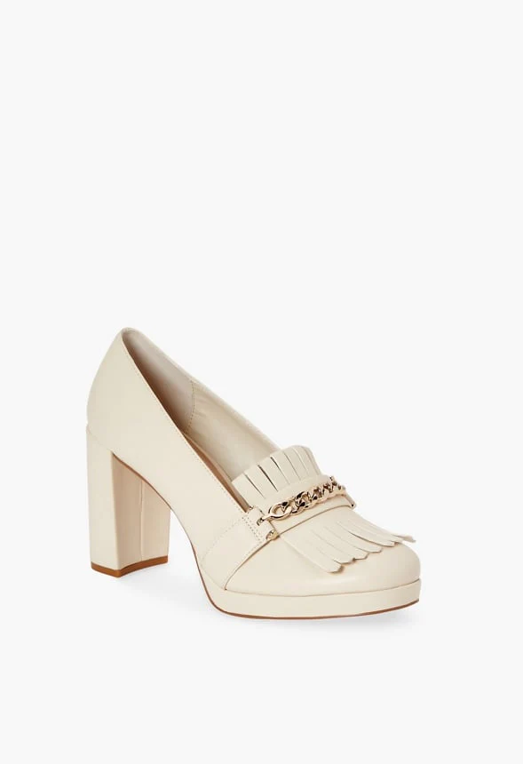 Billie Fringe Platform Pump - Image 2