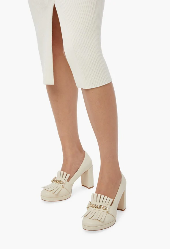 Billie Fringe Platform Pump - Image 5