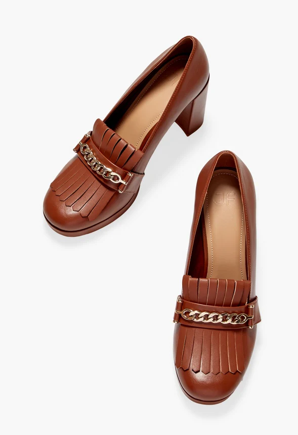 Billie Fringe Platform Pump - Image 6