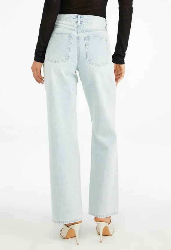 Billie Mid Rise Straight Leg Jeans - Image 2