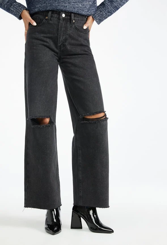 Billie Mid Rise Straight Leg Jeans