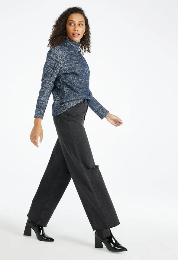 Billie Mid Rise Straight Leg Jeans - Image 3