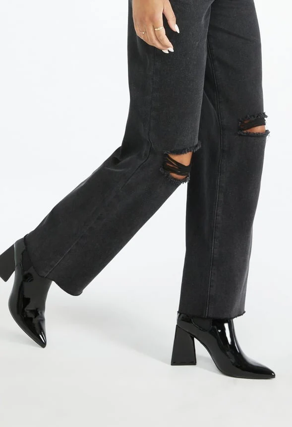 Billie Mid Rise Straight Leg Jeans - Image 4
