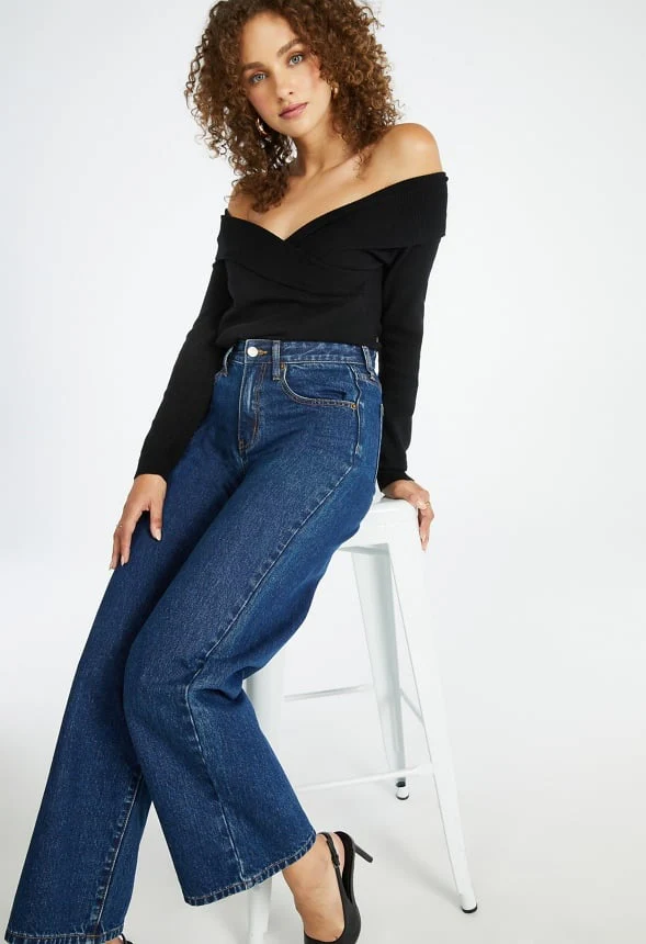 Billie Mid Rise Straight Leg Jeans - Image 4