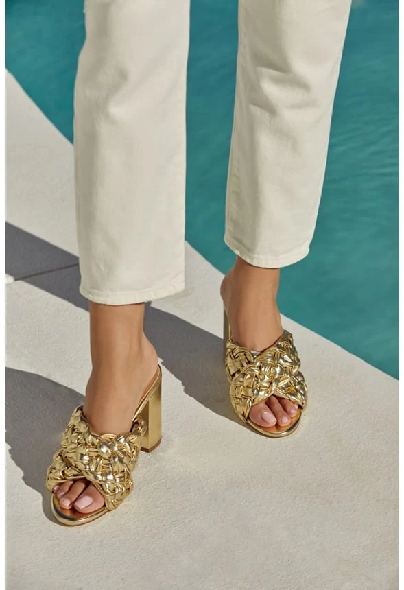 Blair Block Heeled Sandal - Image 7