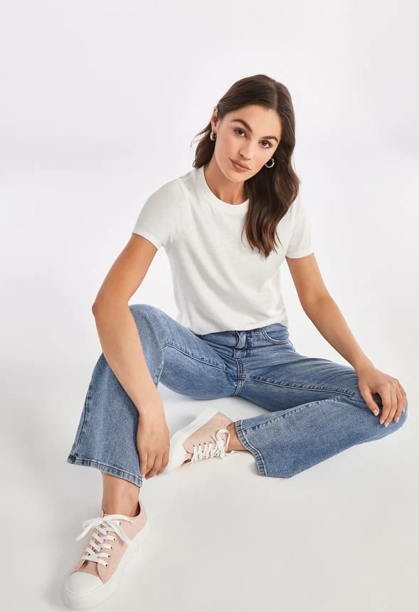 Blair High Rise Tummy Tamer Flare Jeans - Image 6