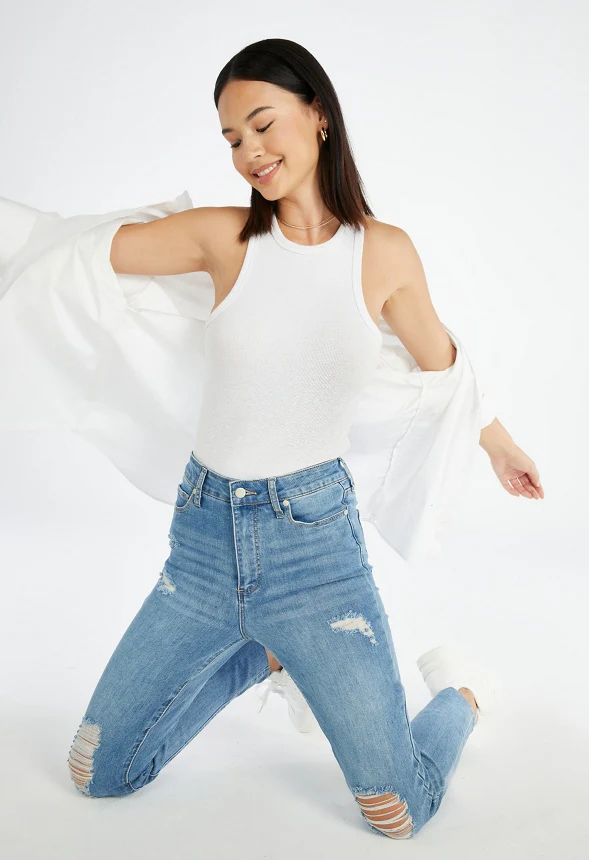 Blake High-Waisted Tummy Tamer Jeans - Image 3