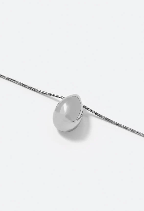 Blake Molten Teardrop Necklace - Image 3