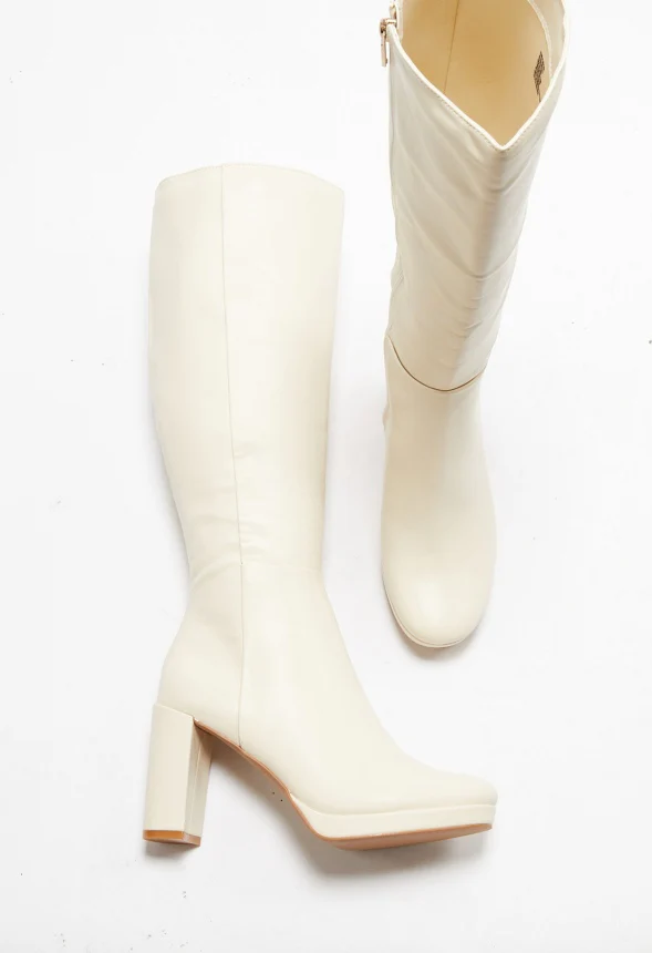 Blake Platform Heeled Boot - Image 6