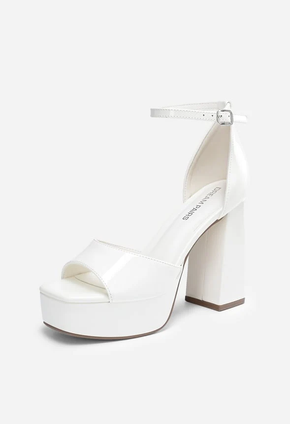 Block Heel Platform Sandals - Image 3