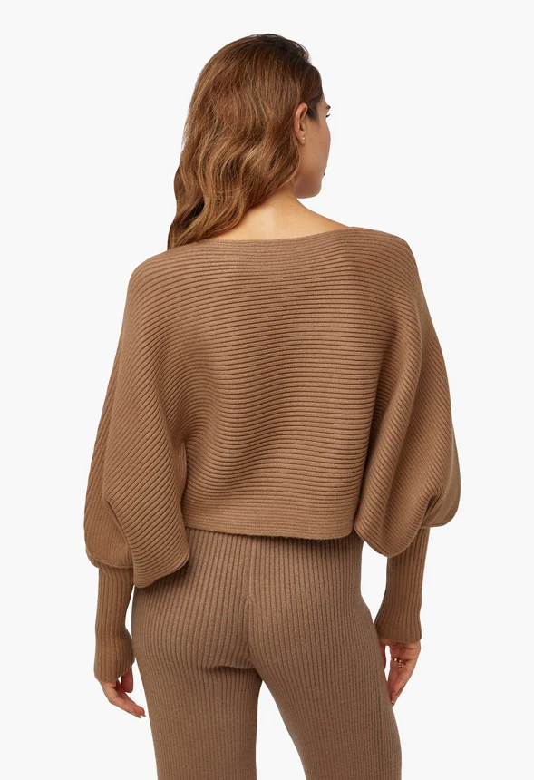 Blouson Sleeve Sweater - Image 2