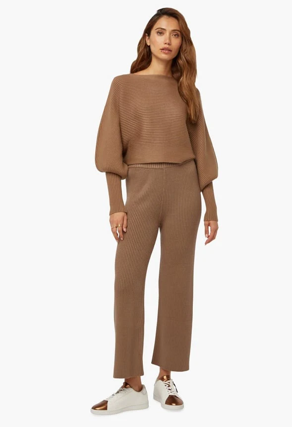 Blouson Sleeve Sweater - Image 3