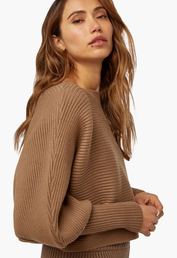 Blouson Sleeve Sweater - Image 4