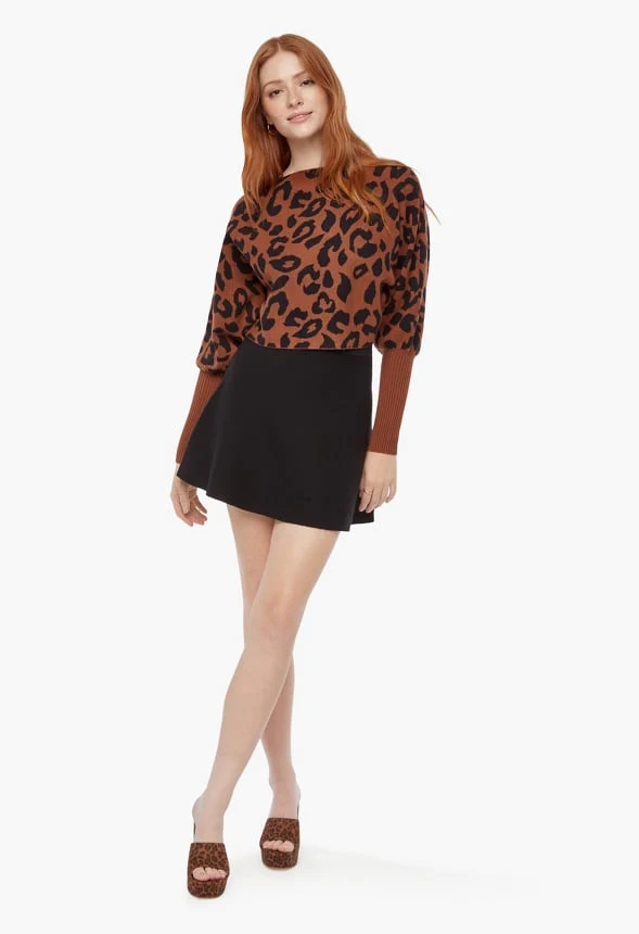 Blouson Sleeve Sweater - Image 3