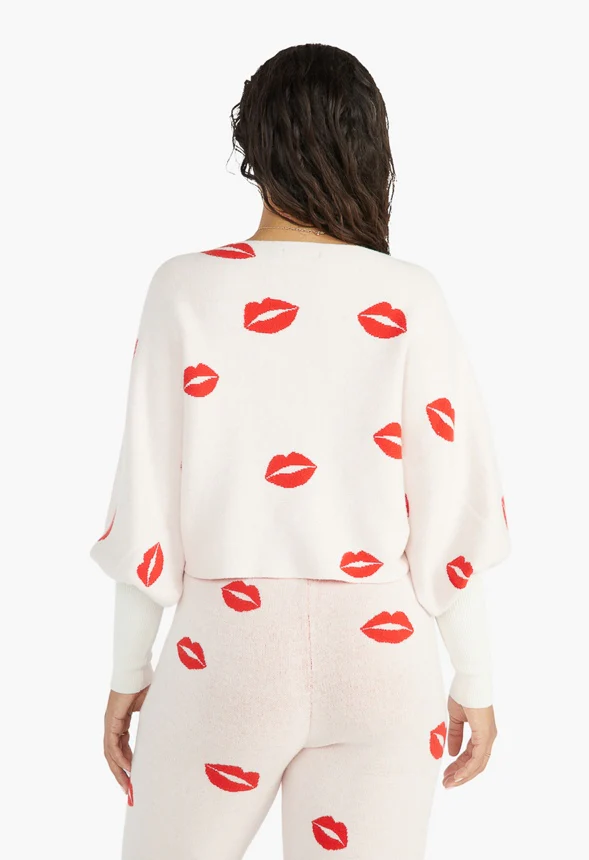 Blouson Sleeve Sweater - Image 2
