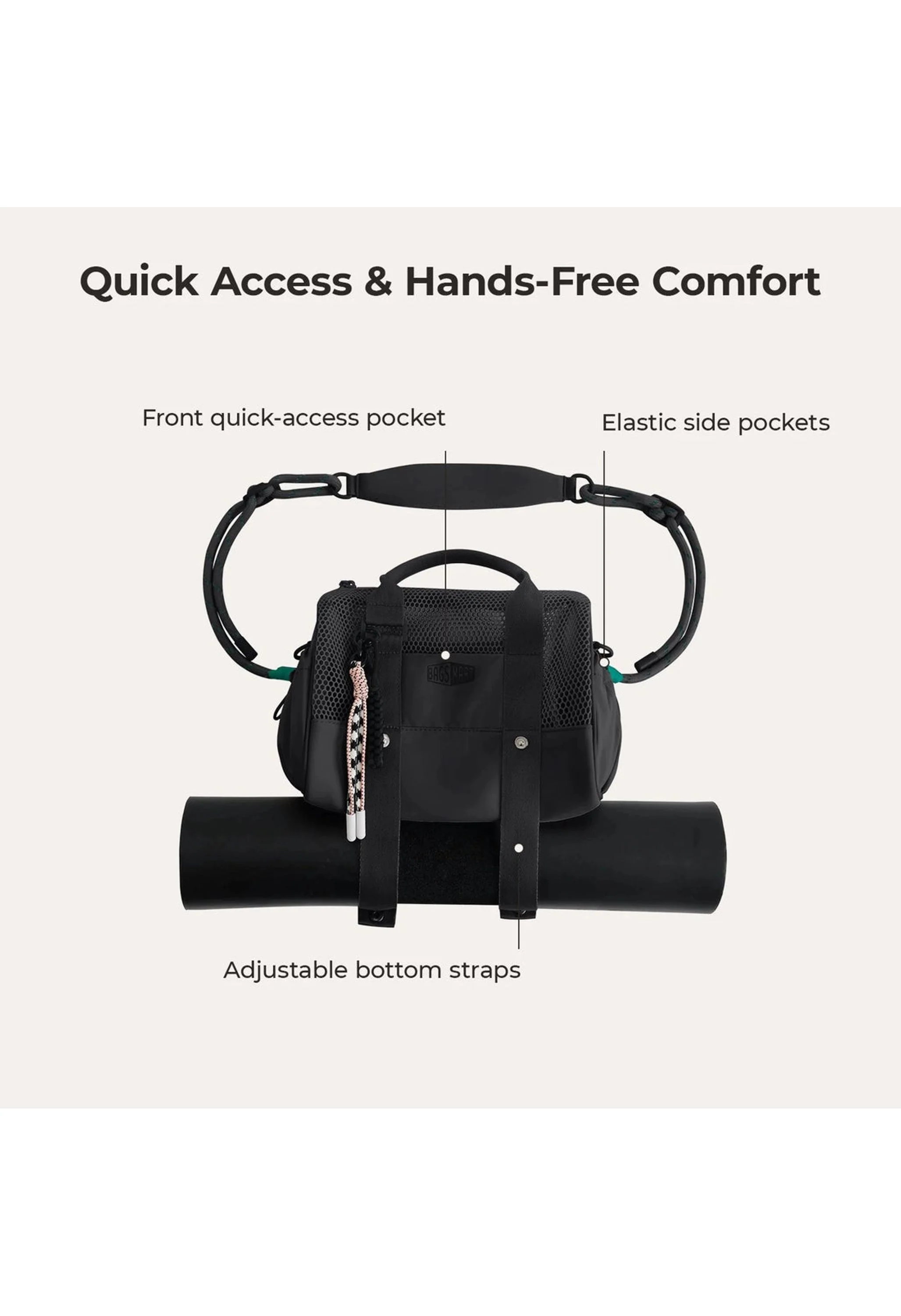 REIKI 5.5L Mesh Mini Duffle - Image 4