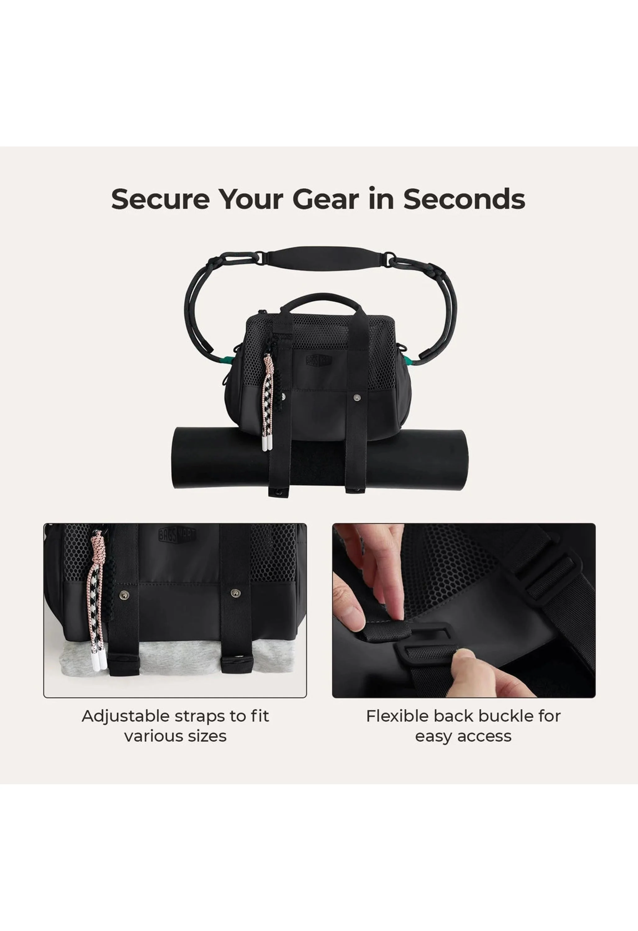 REIKI 5.5L Mesh Mini Duffle - Image 5