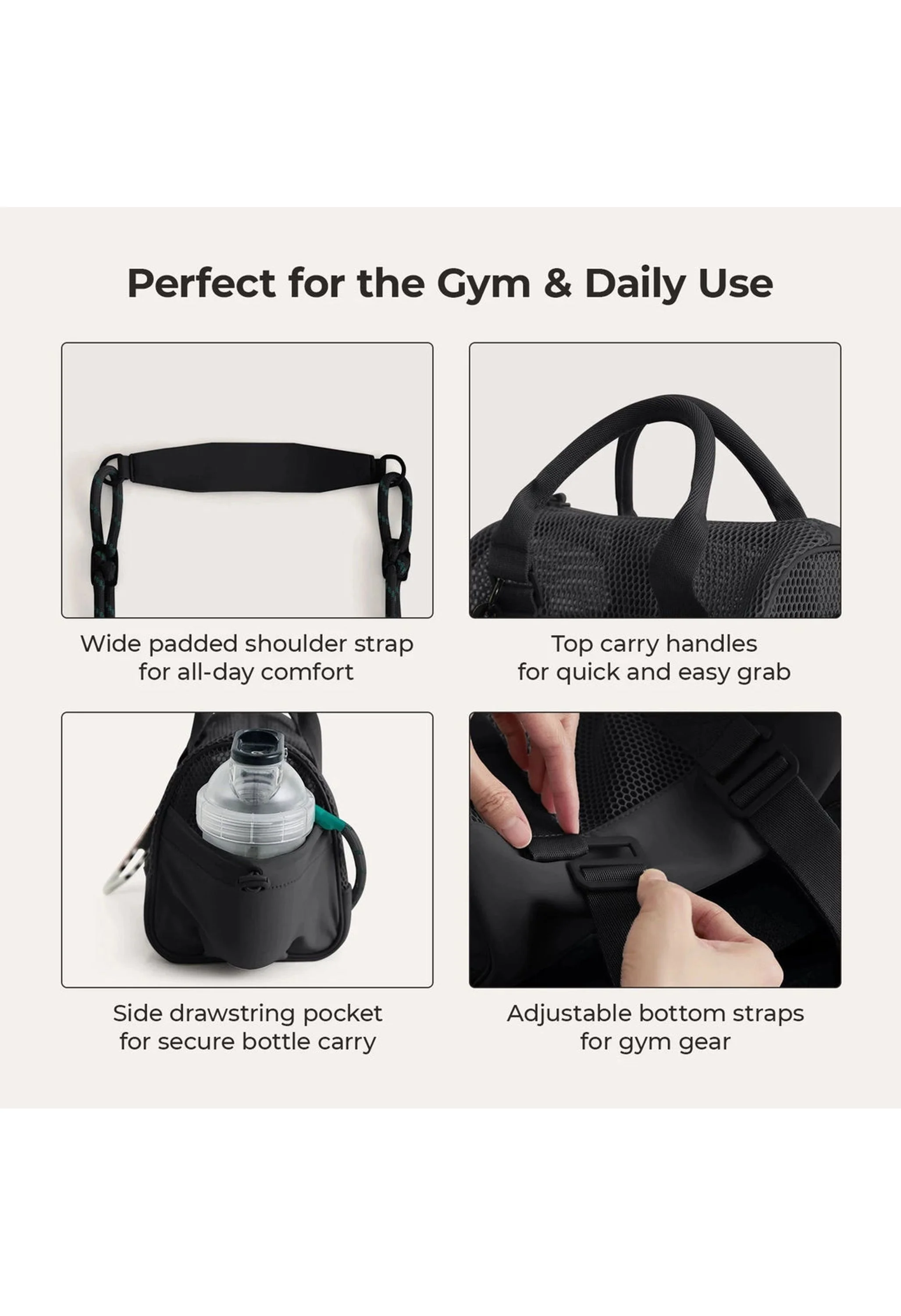 REIKI 5.5L Mesh Mini Duffle - Image 6