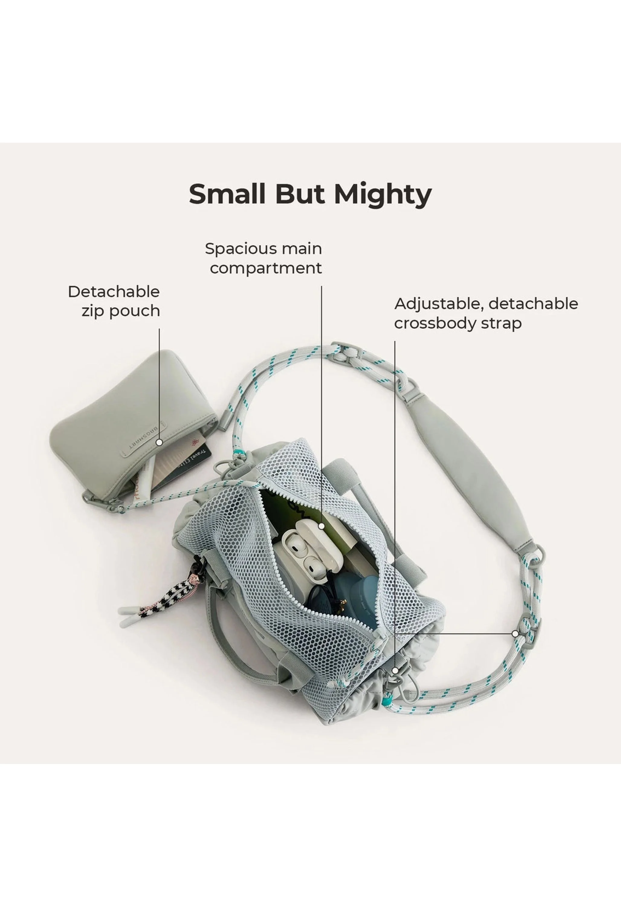 REIKI 5.5L Mesh Mini Duffle - Image 3