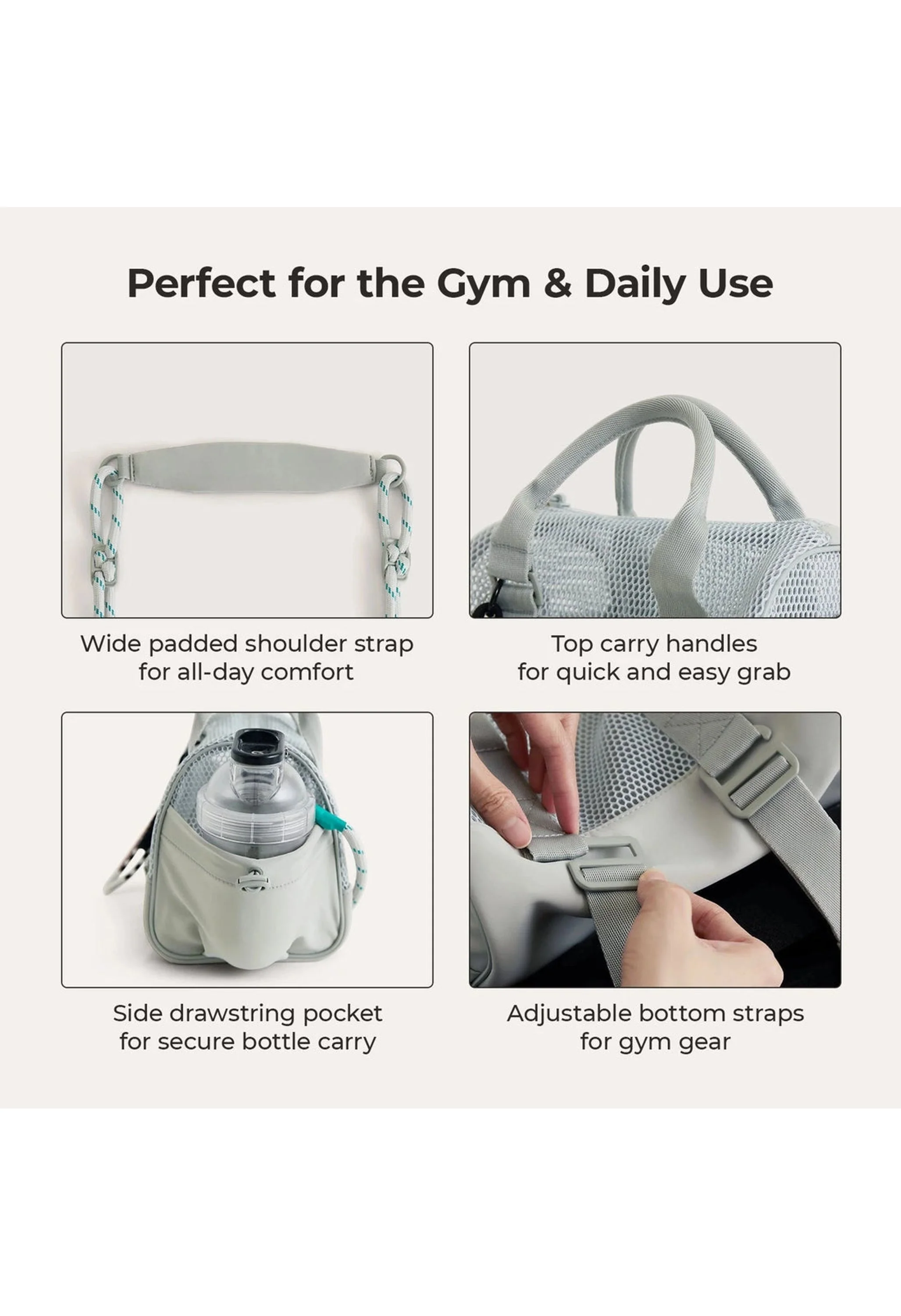 REIKI 5.5L Mesh Mini Duffle - Image 6