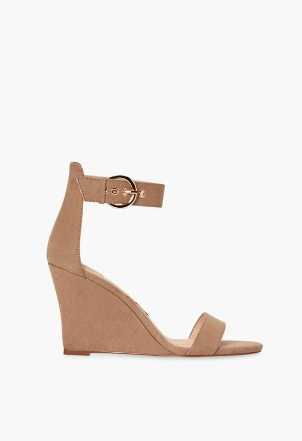 Bonnie Buckle Wedge