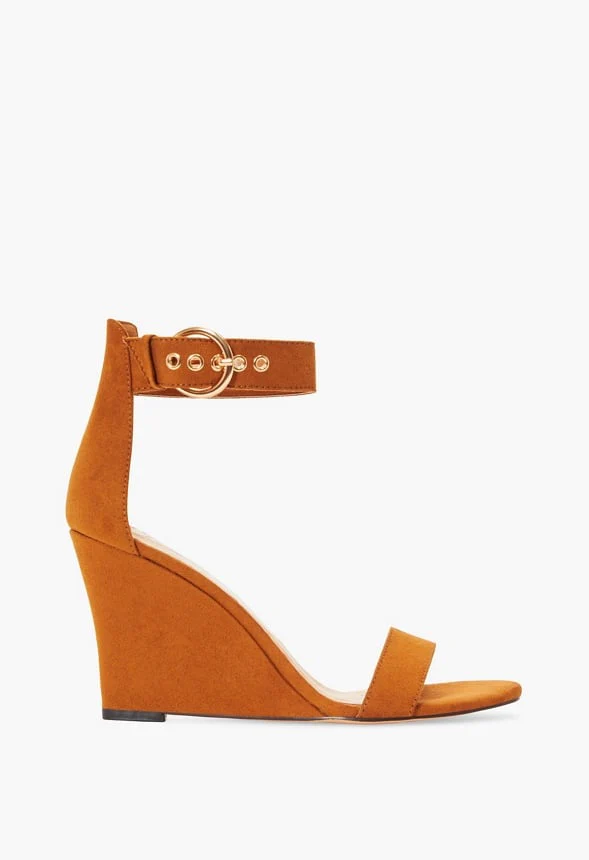 Bonnie Buckle Wedge