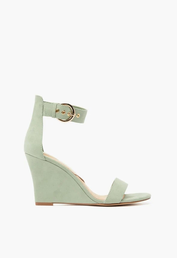 Bonnie Buckle Wedge