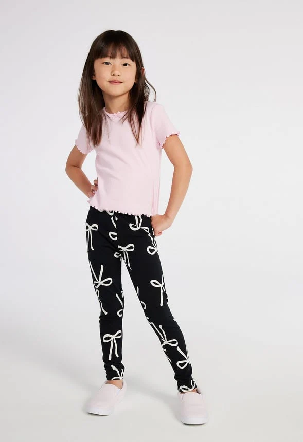 Bow Print Legging - Image 4