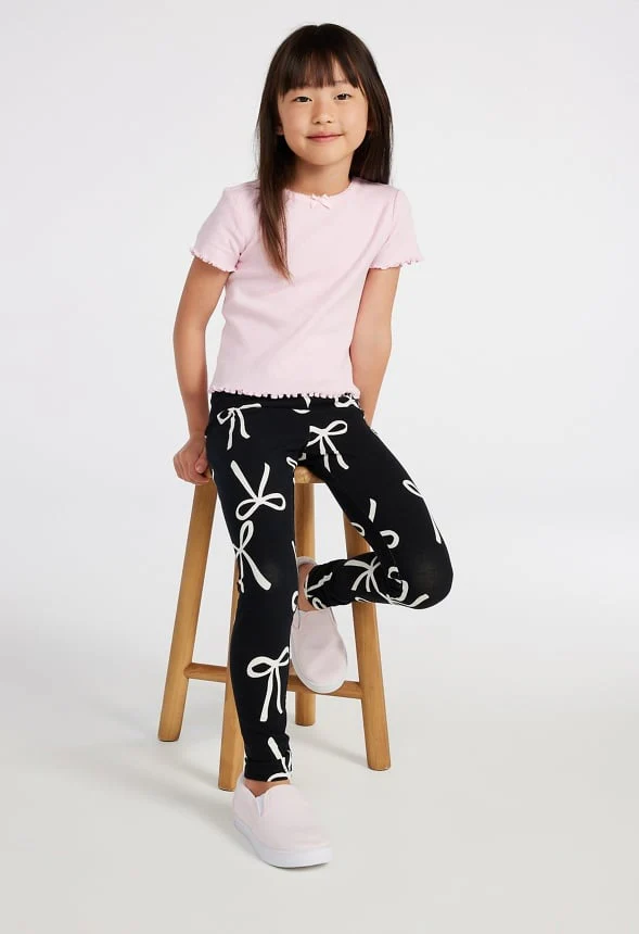 Bow Print Legging - Image 5