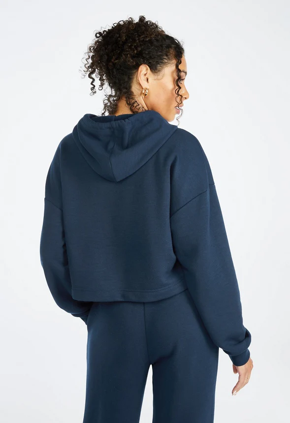 Boxy Fleece Sweatshirt - Image 2