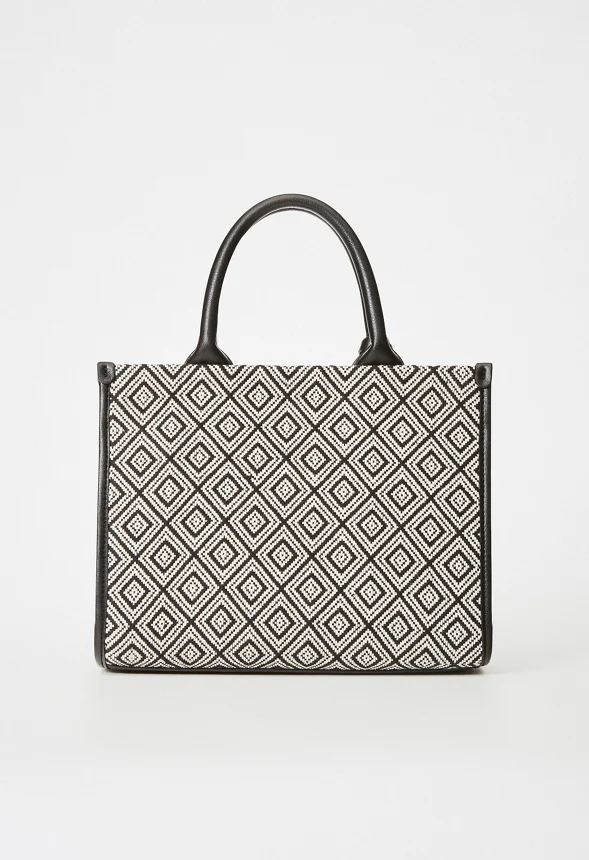 Boxy Tote with Crossbody Strap - Image 4