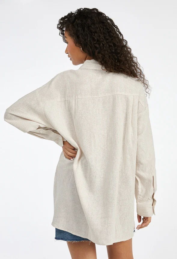 Boyfriend Button Down Shirt - Image 2