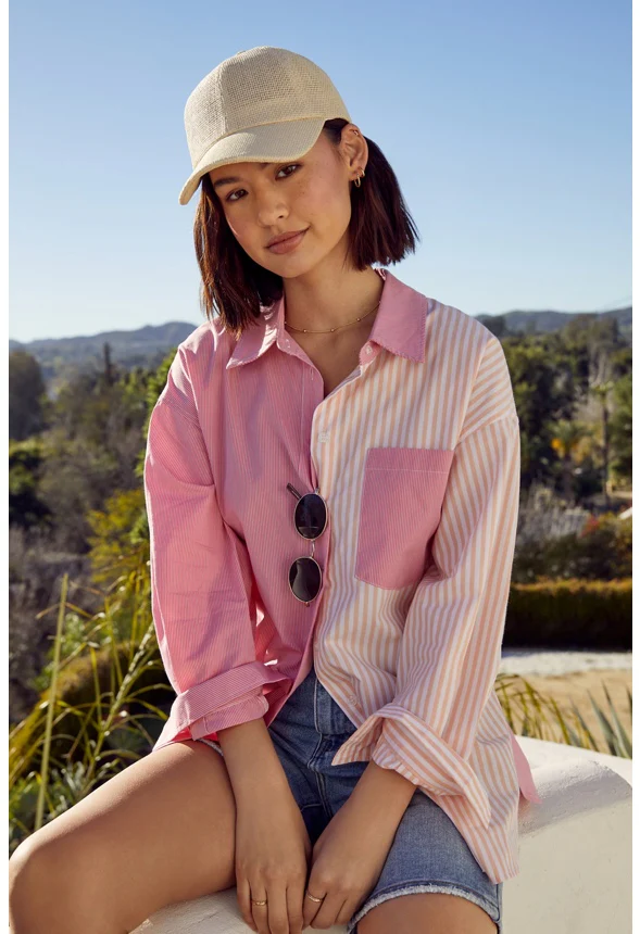 Boyfriend Button Down Shirt - Image 2