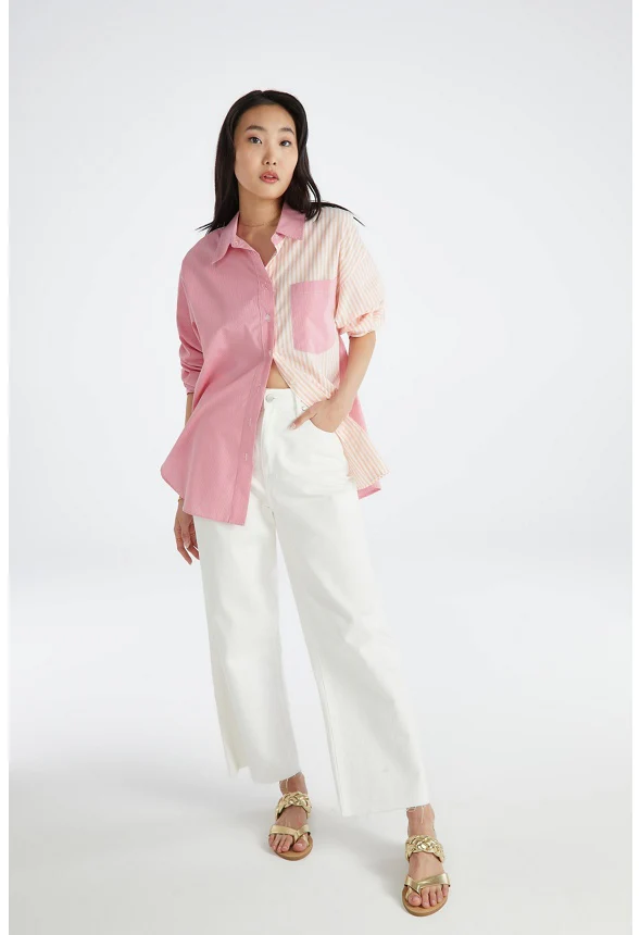 Boyfriend Button Down Shirt - Image 5