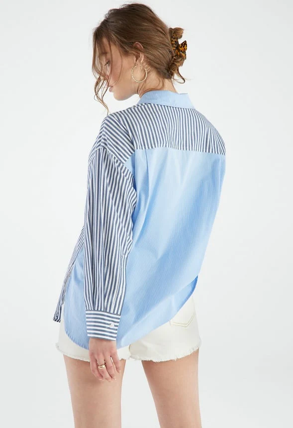 Boyfriend Button Down Shirt - Image 2